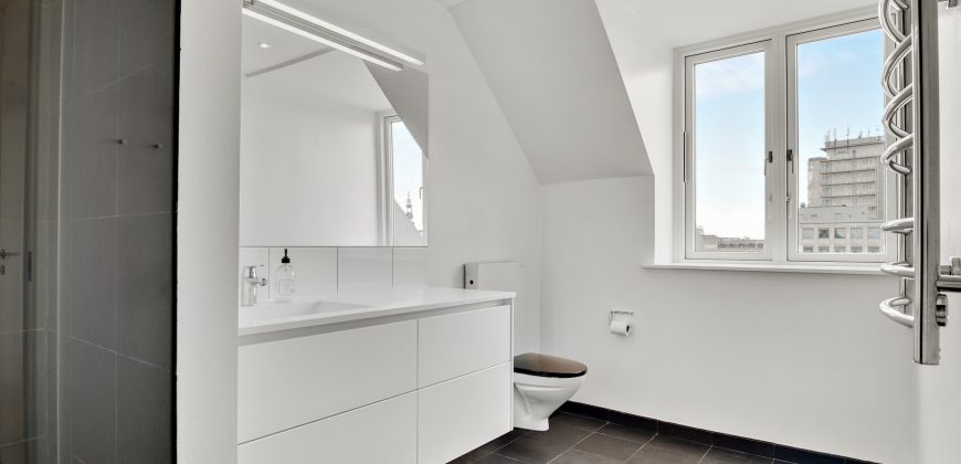 1141 – Smuk lejlighed i centrum med 2 badeværelser