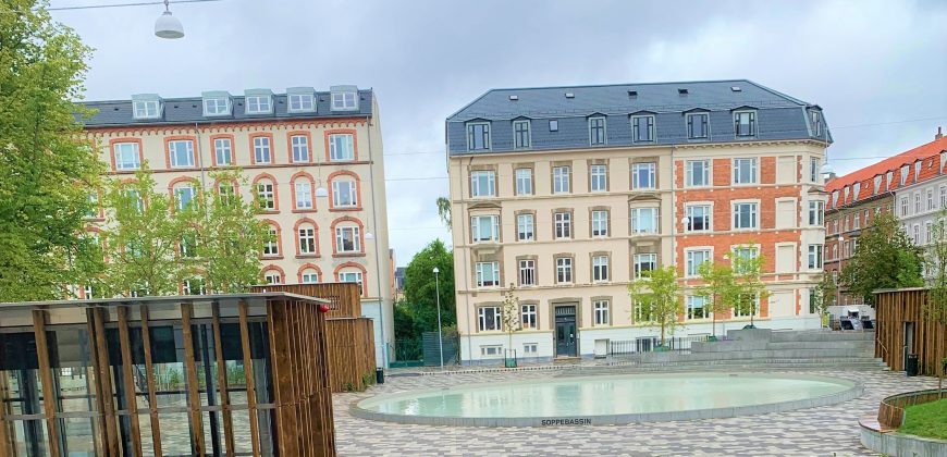 1107 – Nybygget lejlighed på Frederiksberg