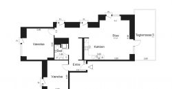 1410 – Penthouse med privat tagterrasse