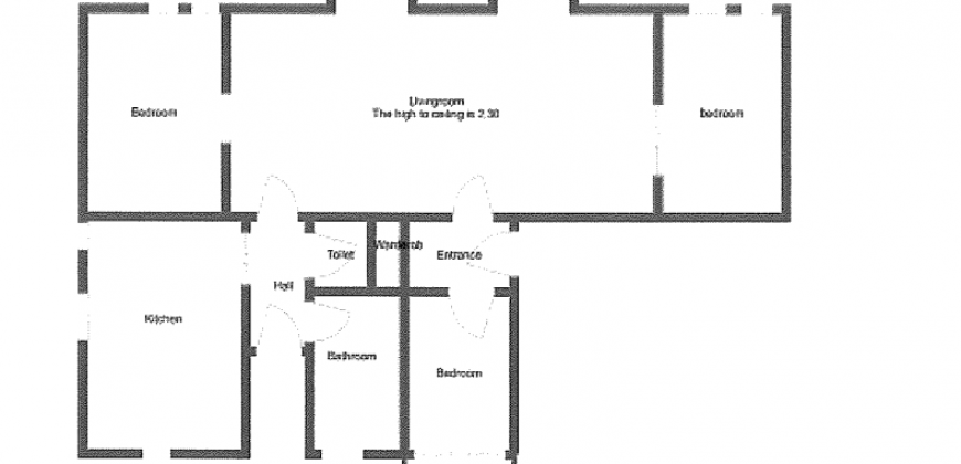 1592 – Fireværelses lejlighed på Vester Voldgade