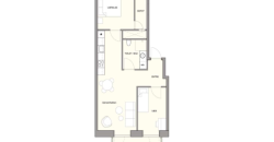 1651 – Lys 3 værelses lejlighed med vestvendt altan / uden bopælspligt